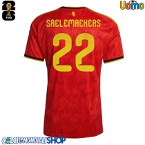 Maglie da calcio Belgio Alexis Saelemaekers #22 Prima Maglia Mondiali 2026  Manica Corta